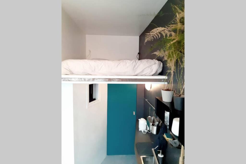 Small Arty Studio Menilmontant Paris Exterior foto